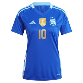 Fotbalové dres Argentina Messi 10 Dámské Venkovní 2024 Krátký Rukáv
